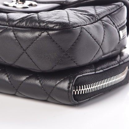 Chanel Lambskin Quilted New Mini Flap Black 10 of 11