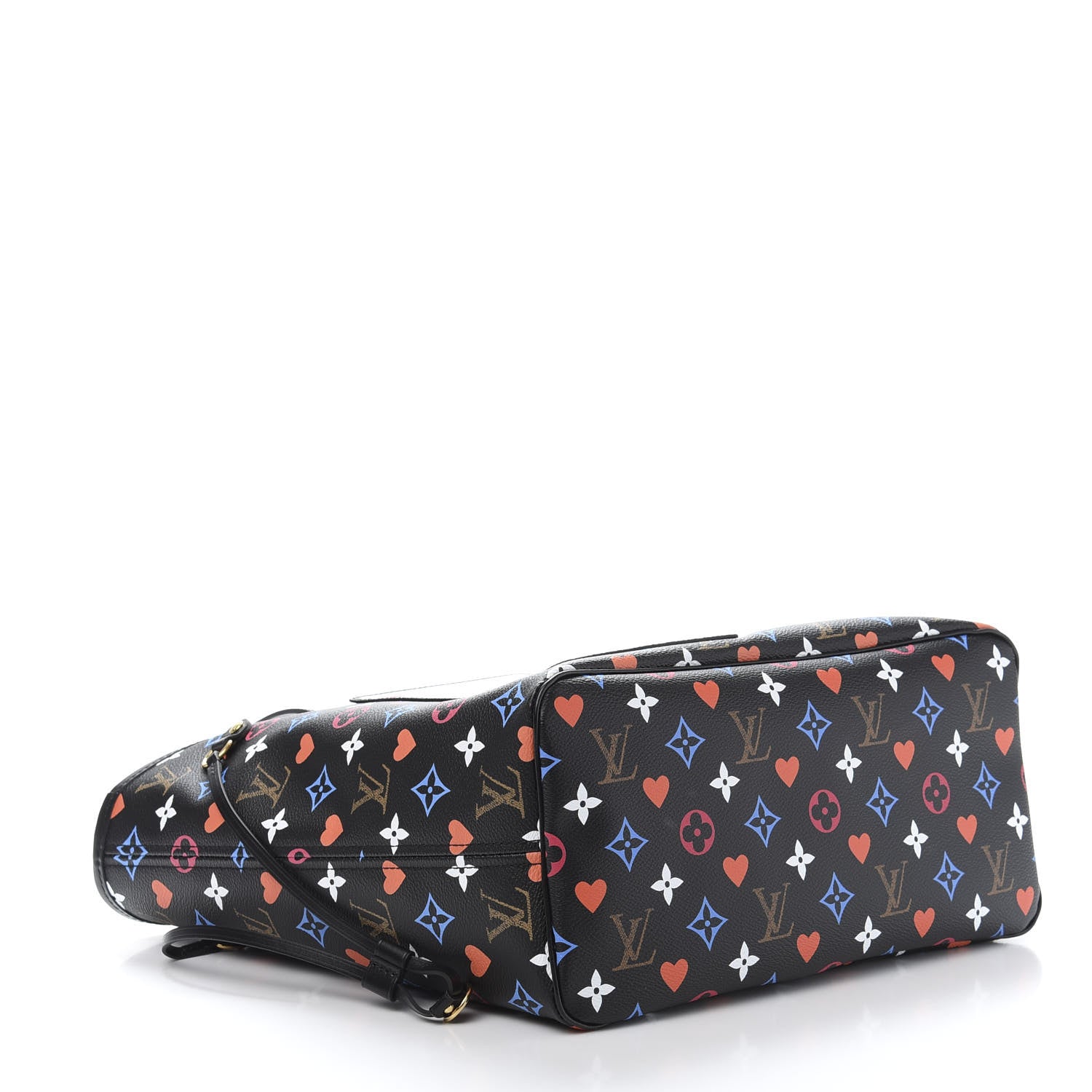 Louis Vuitton Game On Neverfull MM Black 5 of 14