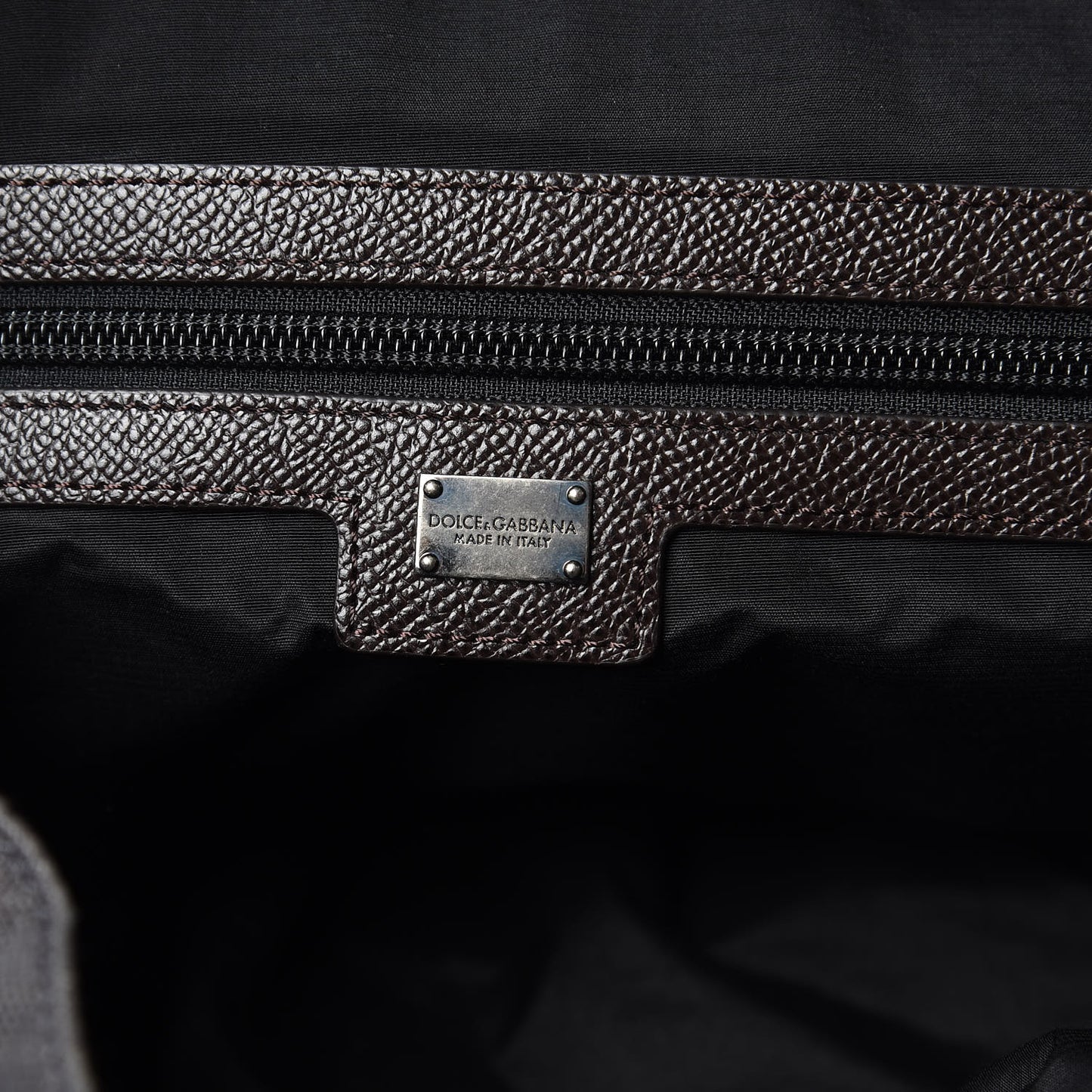 Nylon Cotton Canvas Dauphine Zaino Backpack Nero Anthracite