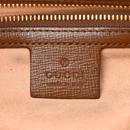 Gucci Azalea Calfskin Small Horsebit 1955 Shoulder Bag Brown Sugar 6 of 11