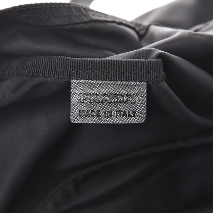 Prada Saffiano Tessuto Nylon Tote Black 6 of 6