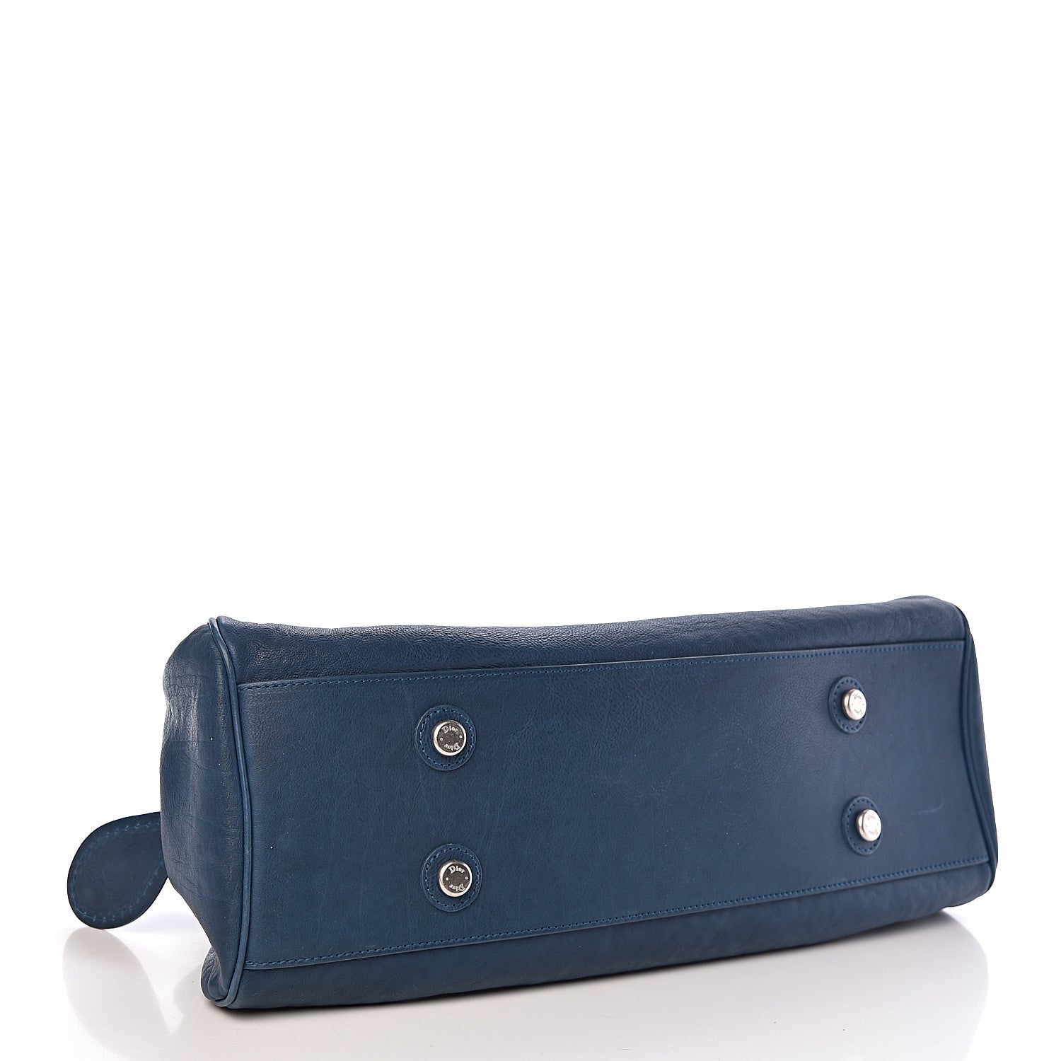 Christian Dior Calfskin Medium My Dior Satchel Turquoise 4 of 11