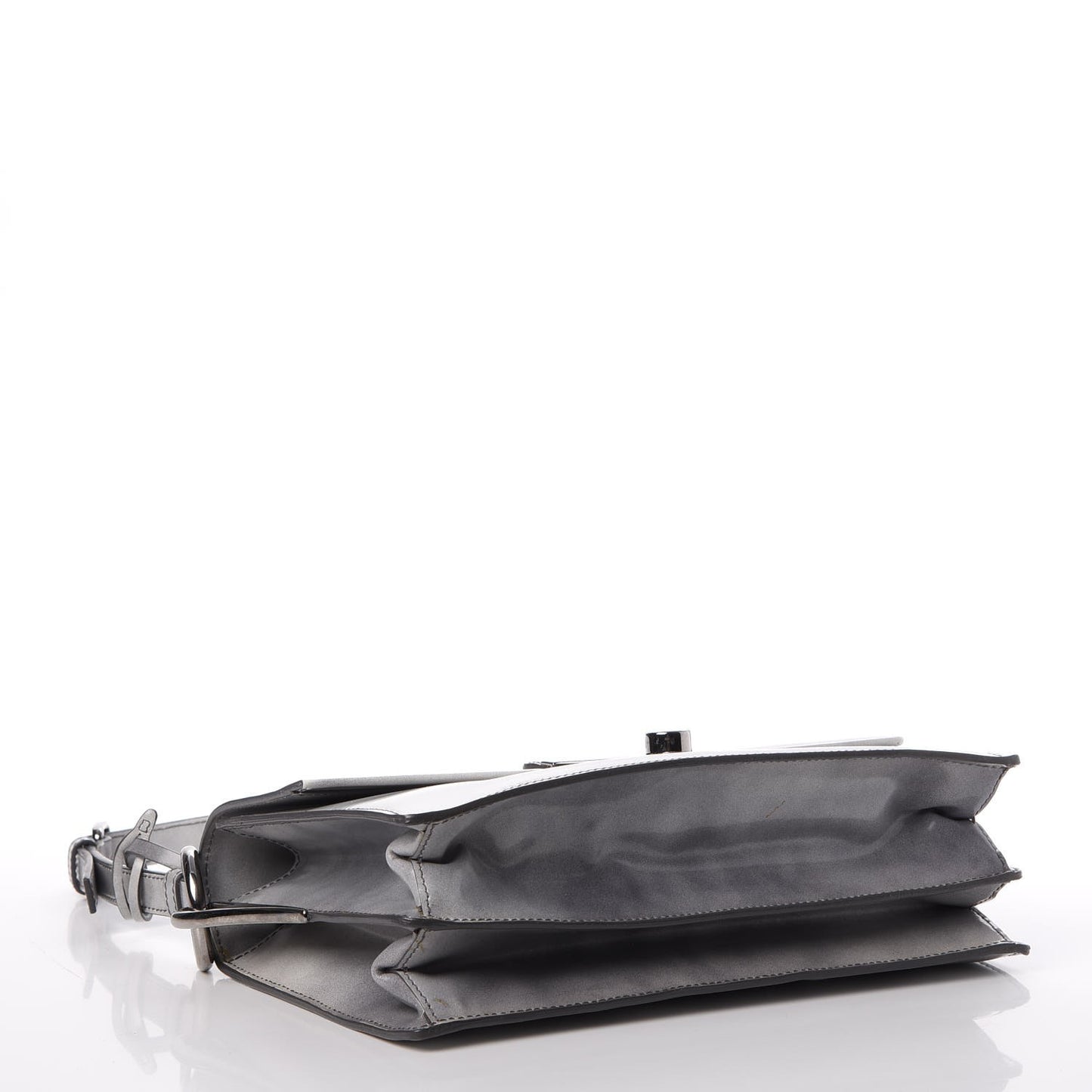 Spazzolato Sound Shoulder Bag Grigio