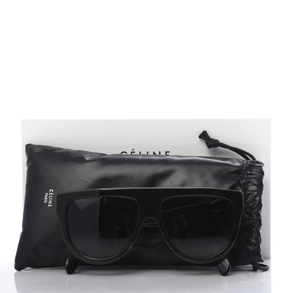 Celine Acetate Aviator Sunglasses CL 40001I Black 7 of 7