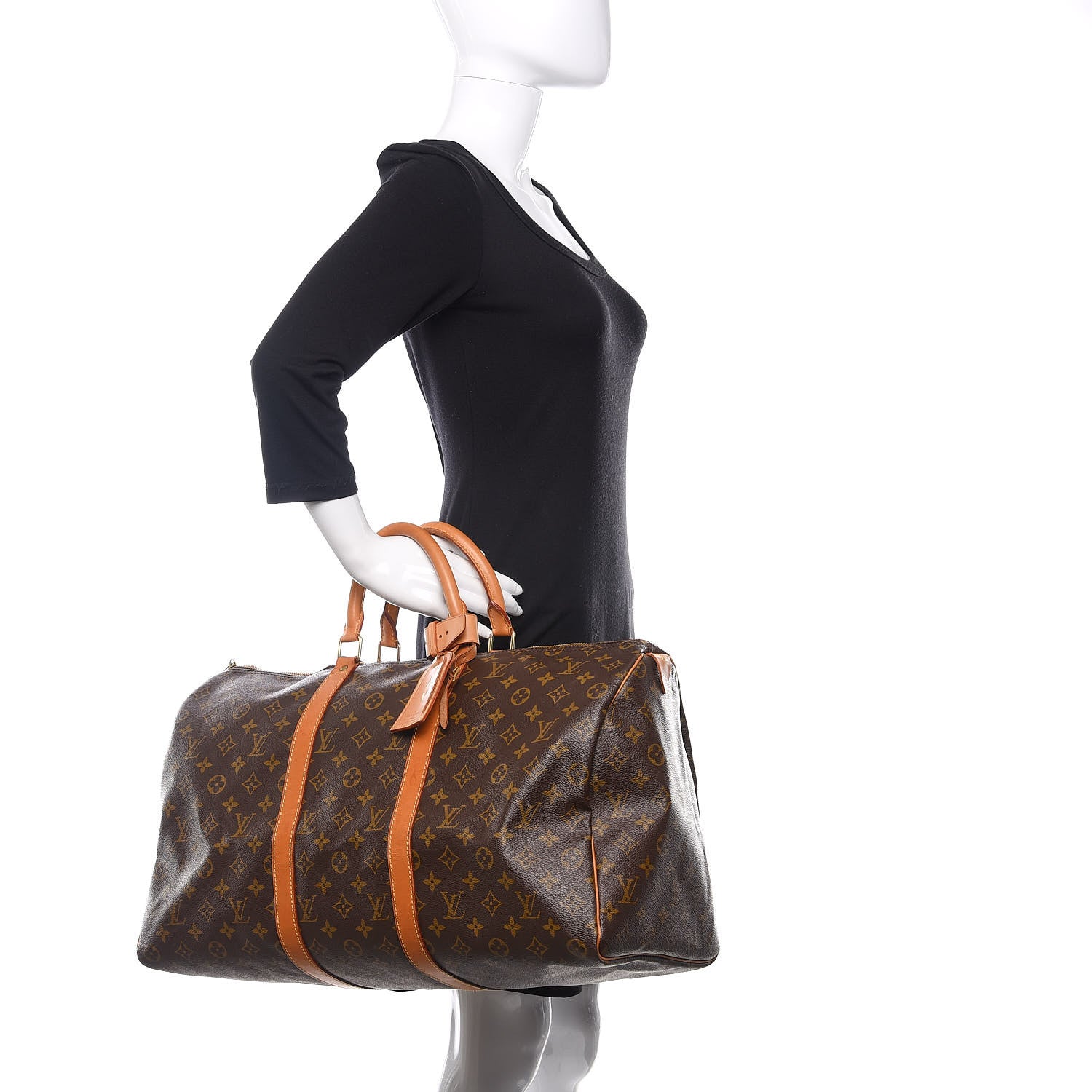 Louis Vuitton Monogram Keepall 50 3 of 16