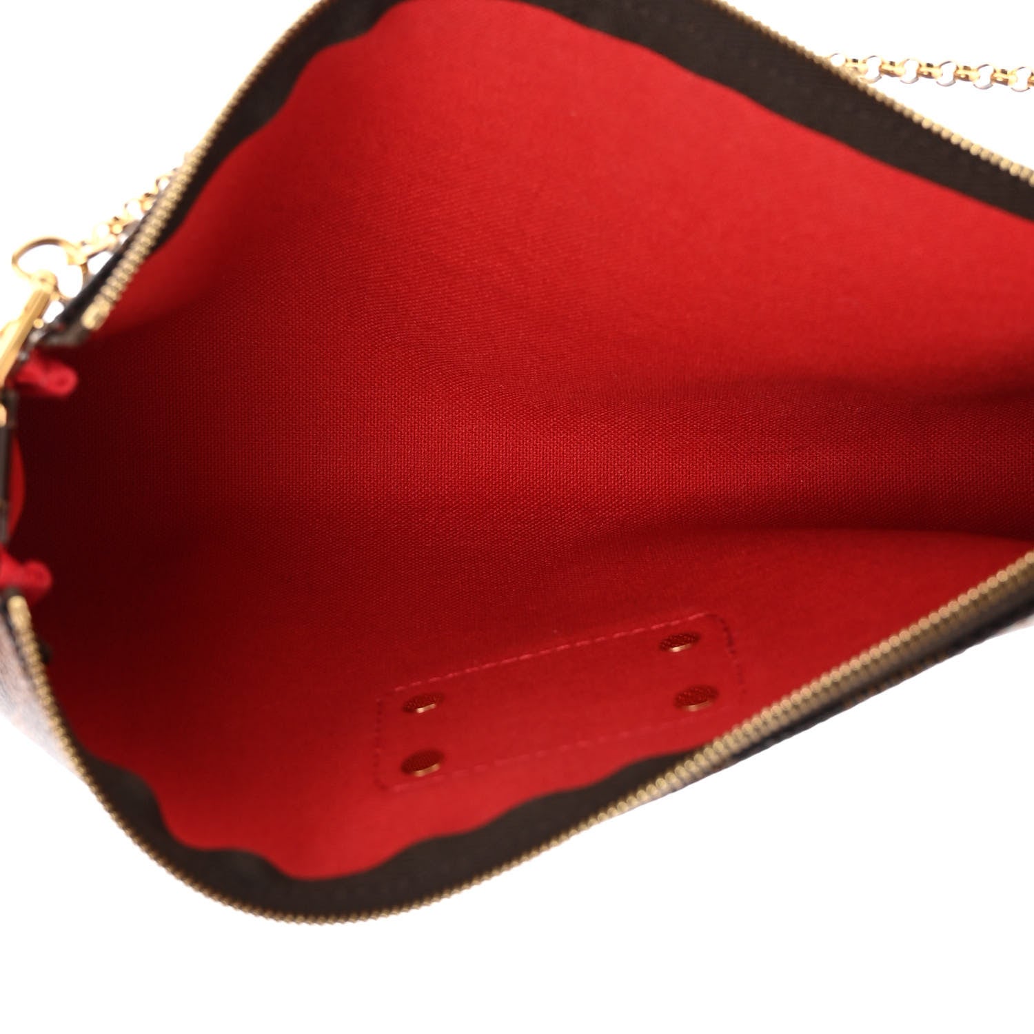 Louis Vuitton Damier Ebene Eva Clutch 5 of 9