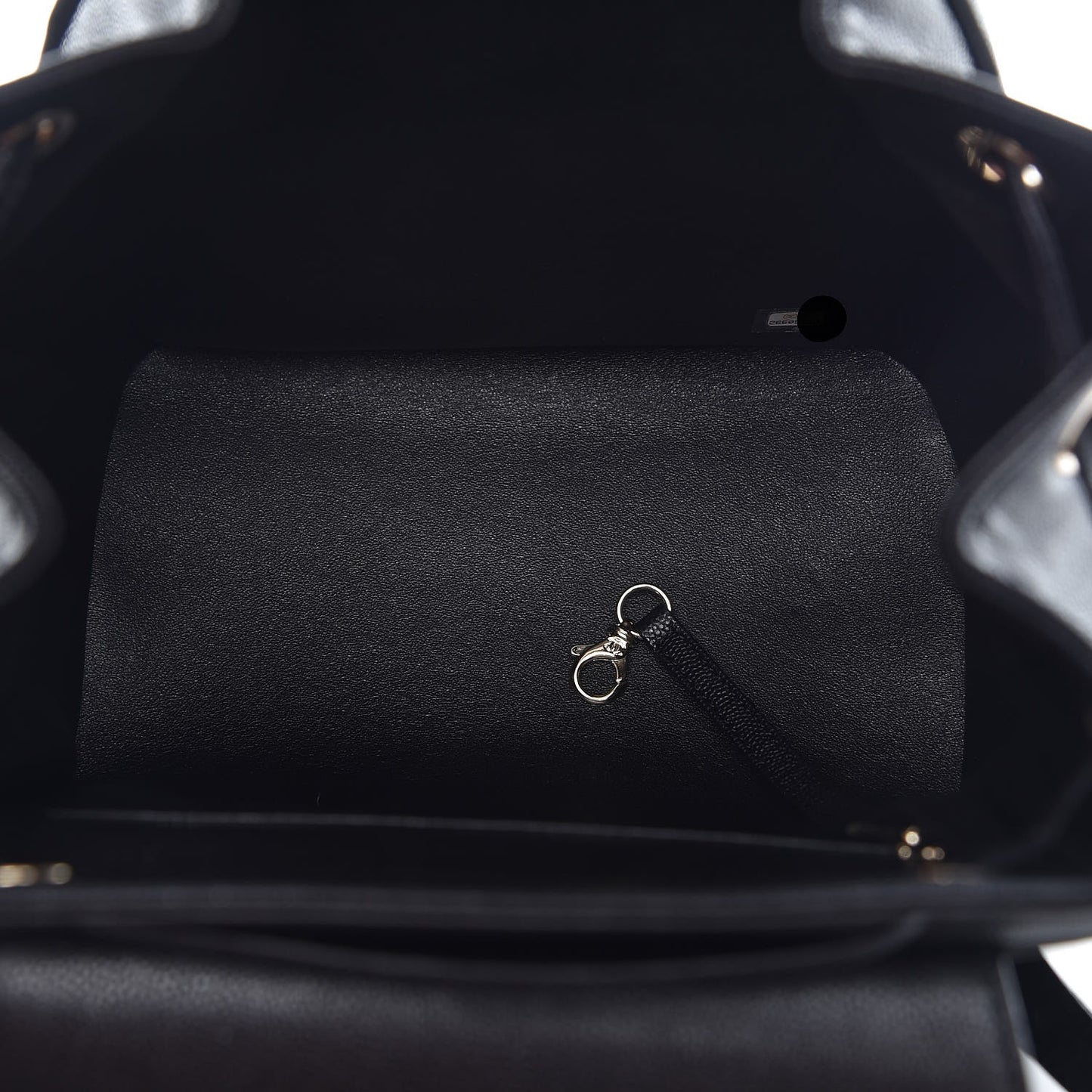 Caviar Quilted Business Affinity Backpack Black