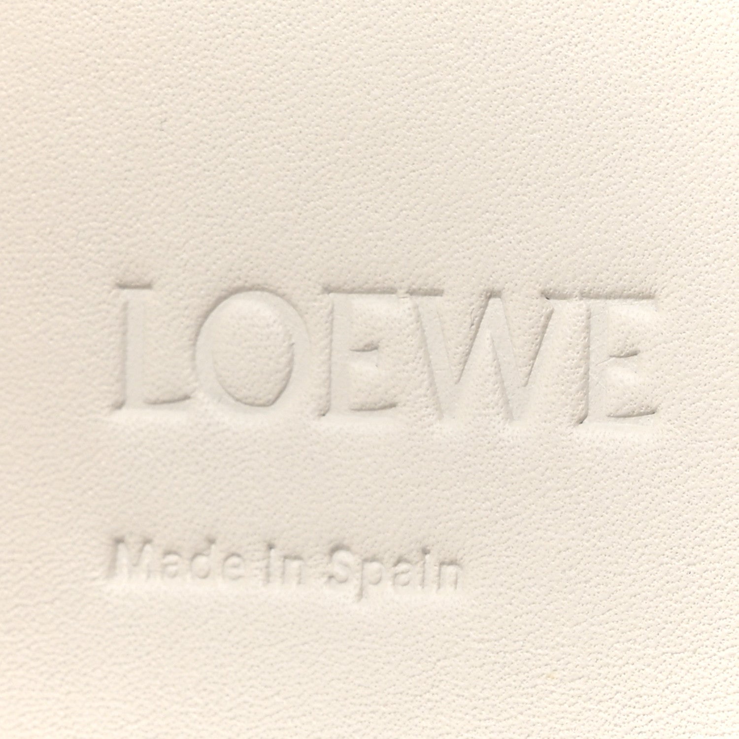 Loewe Soft Calfskin Heel Duo White Tan 6 of 12