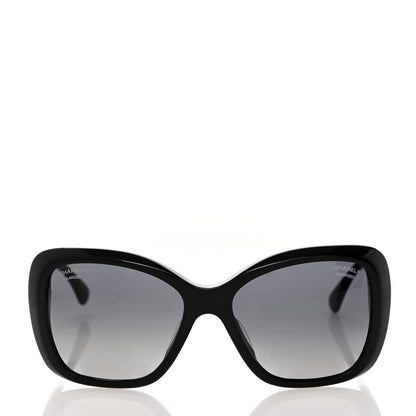 Chanel Pearl Polarized Square Sunglasses 5303-H Black 3 of 7