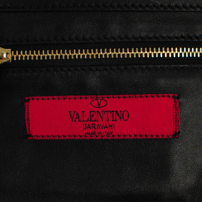 Valentino Garavani Vitello Mini Rockstud Tote Black 6 of 7