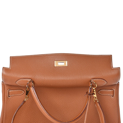 Hermes Togo Kelly Retourne 35 Gold 9 of 38