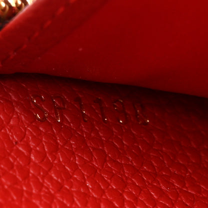 Louis Vuitton Empreinte Clemence Wallet Cherry 7 of 7