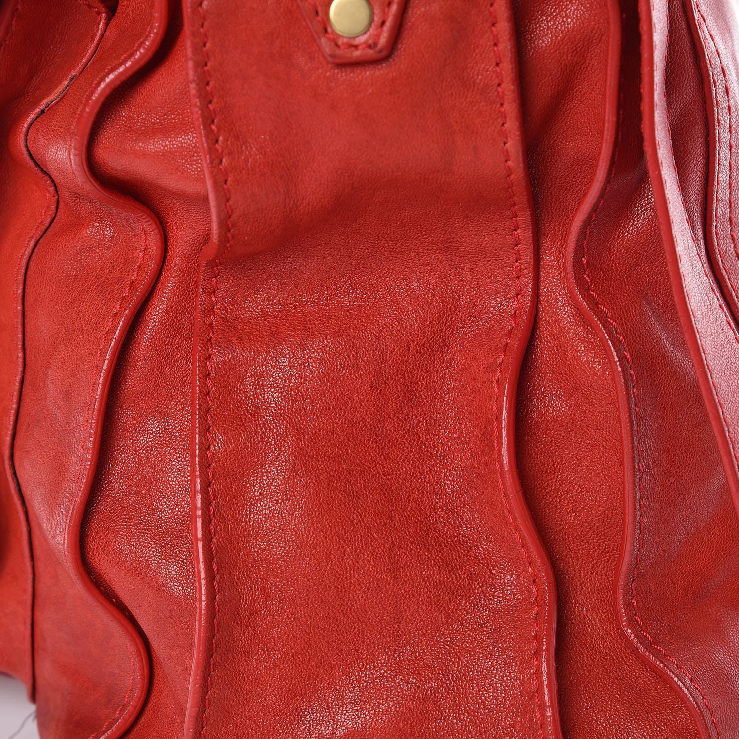 Proenza Schouler Lambskin PS1 Extra Large Satchel Lipstick Red 18 of 20