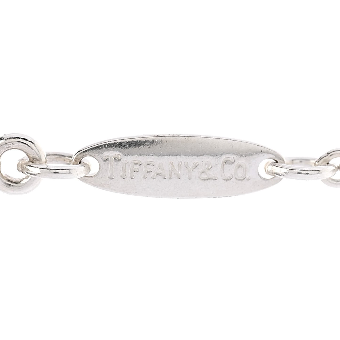 Sterling Silver Elsa Peretti Teardrops Necklace