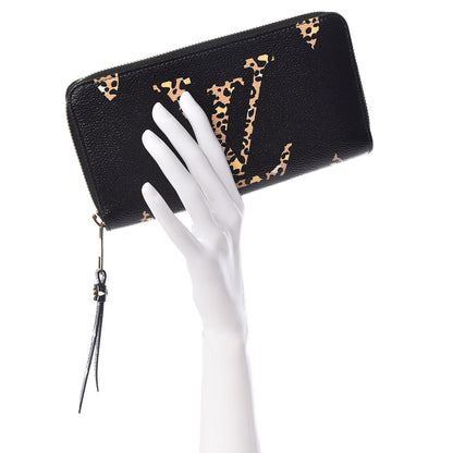 Louis Vuitton Monogram Giant Jungle Zippy Wallet Black 2 of 6