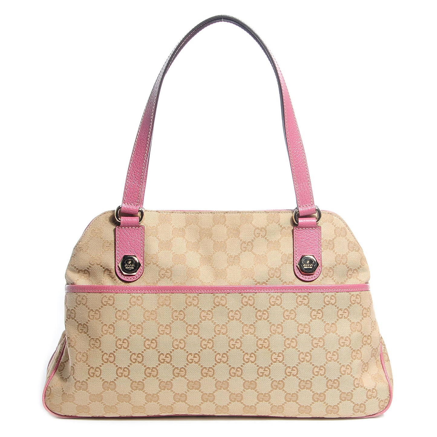 Monogram Medium Charmy Shoulder Bag Pink