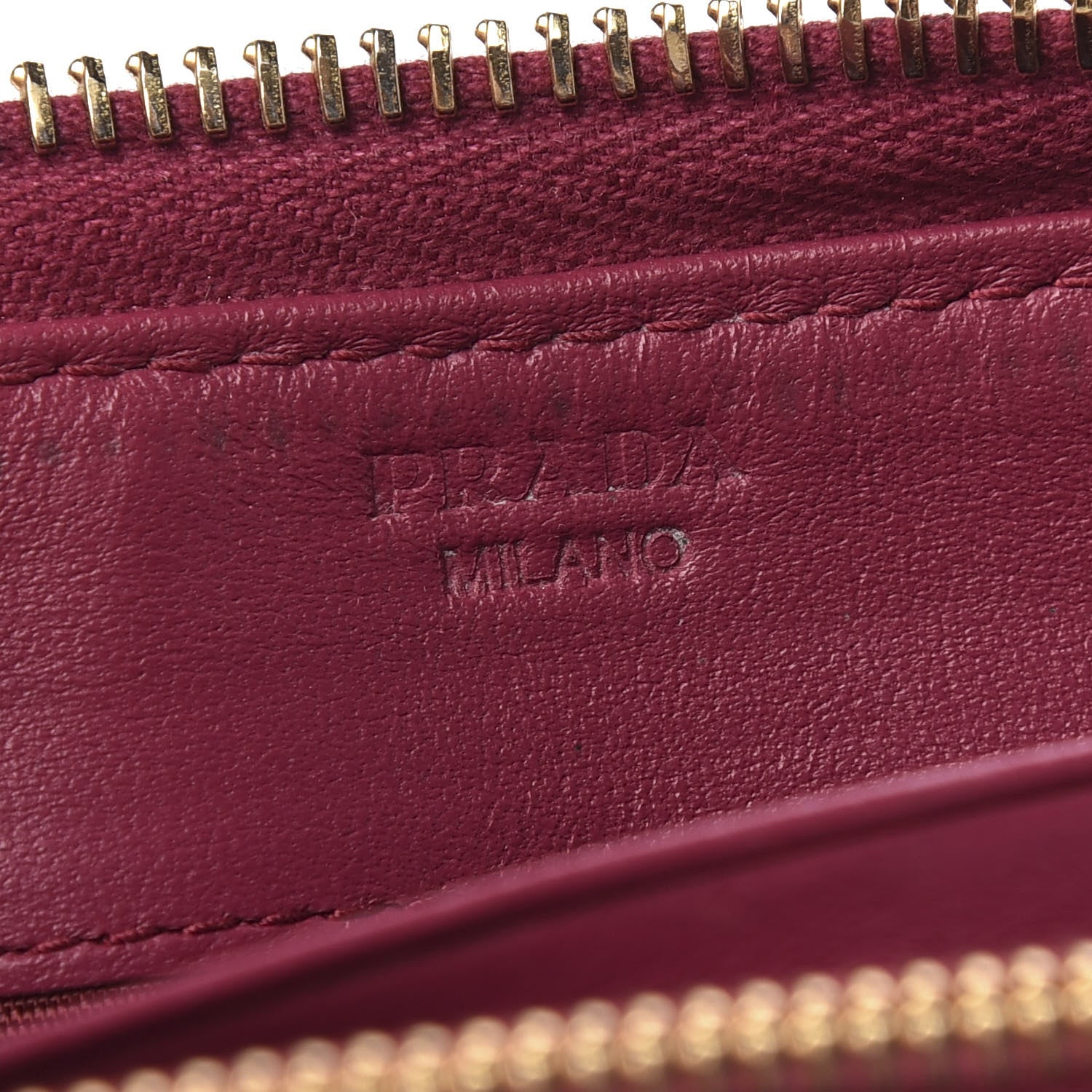 Prada Tessuto Nylon Quilted Continental Flap Wallet Ibisco 6 of 9