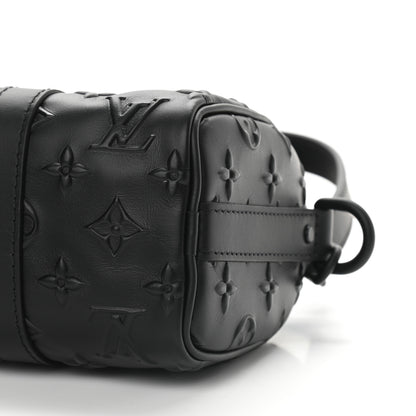 Louis Vuitton Monogram Seal Keepall XS Black 8 of 8