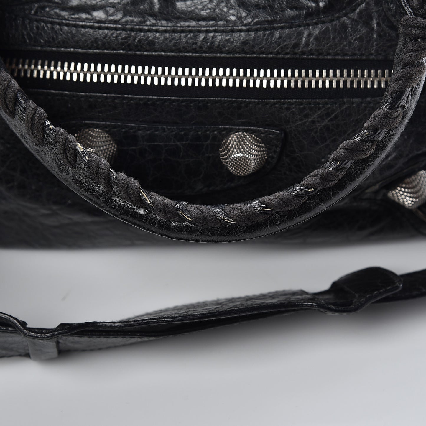 Agneau Giant 21 Silver Hardware City Anthracite
