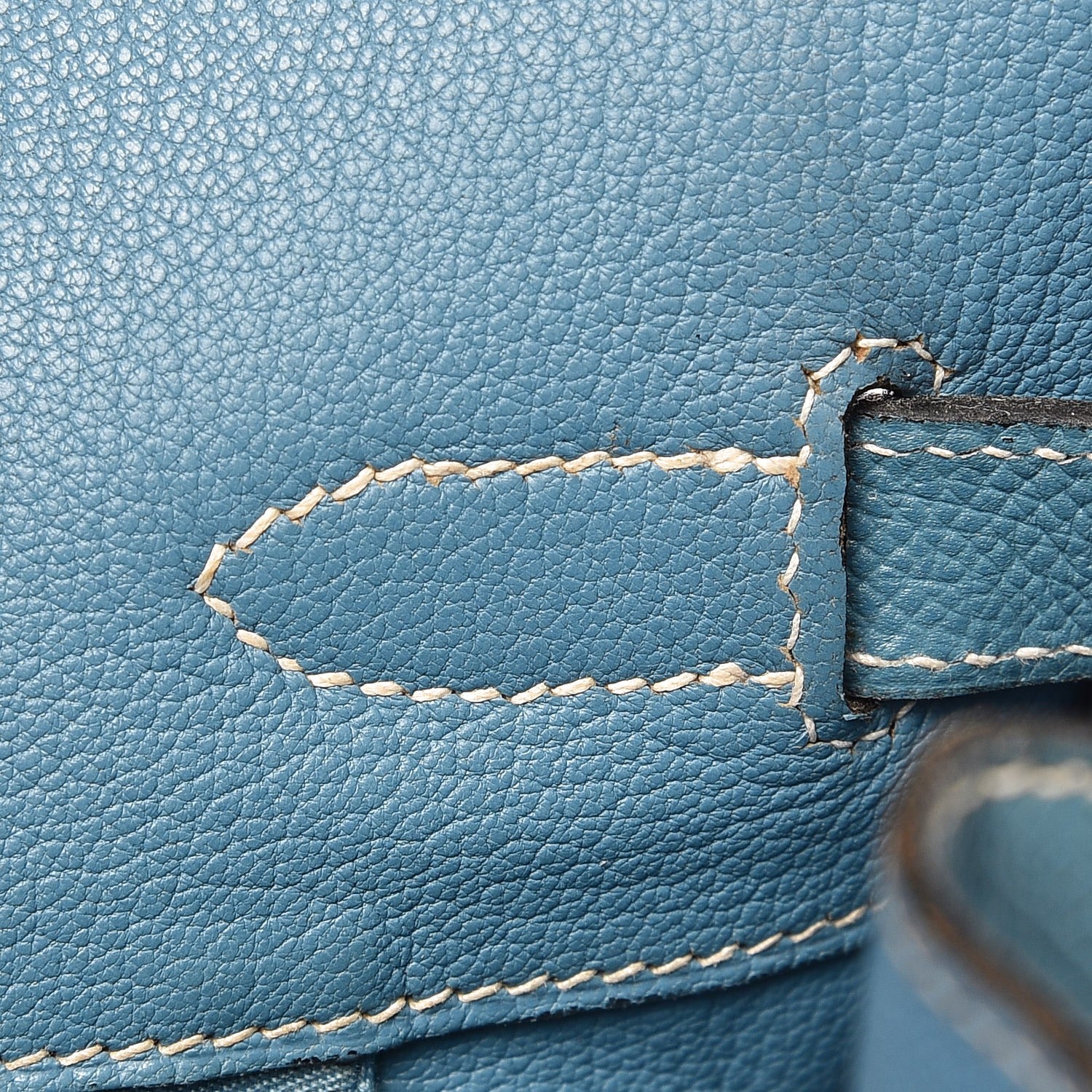 Hermes Epsom Birkin 35 Blue Jean 12 of 43