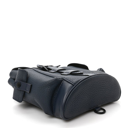 Louis Vuitton LOUIS VUITTON Taurillon Christopher XS Backpack Bleu Marine 4 of 8