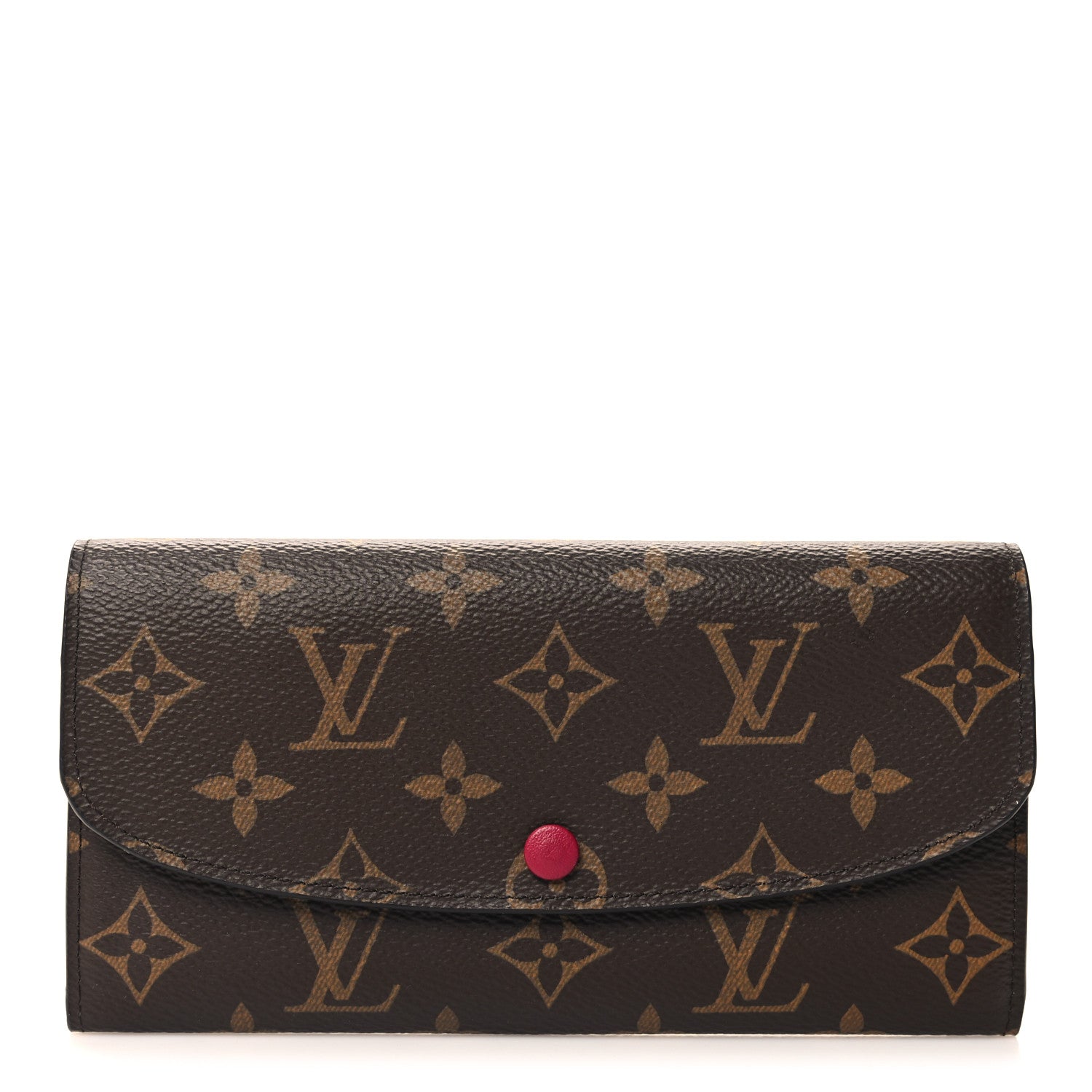 Louis Vuitton Monogram Emilie Wallet Fuchsia 1 of 6