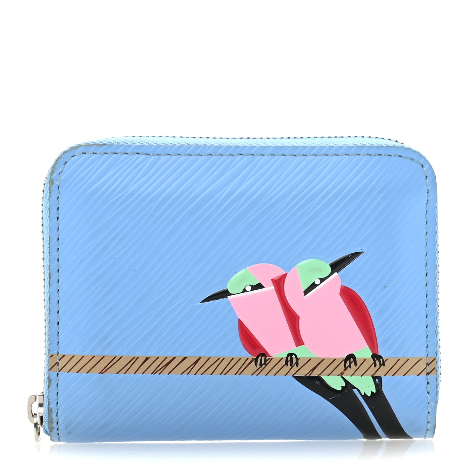 Louis Vuitton Epi Early Bird Zippy Coin Purse Bleuet 1 of 10