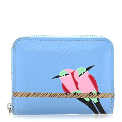 Louis Vuitton Epi Early Bird Zippy Coin Purse Bleuet 1 of 10