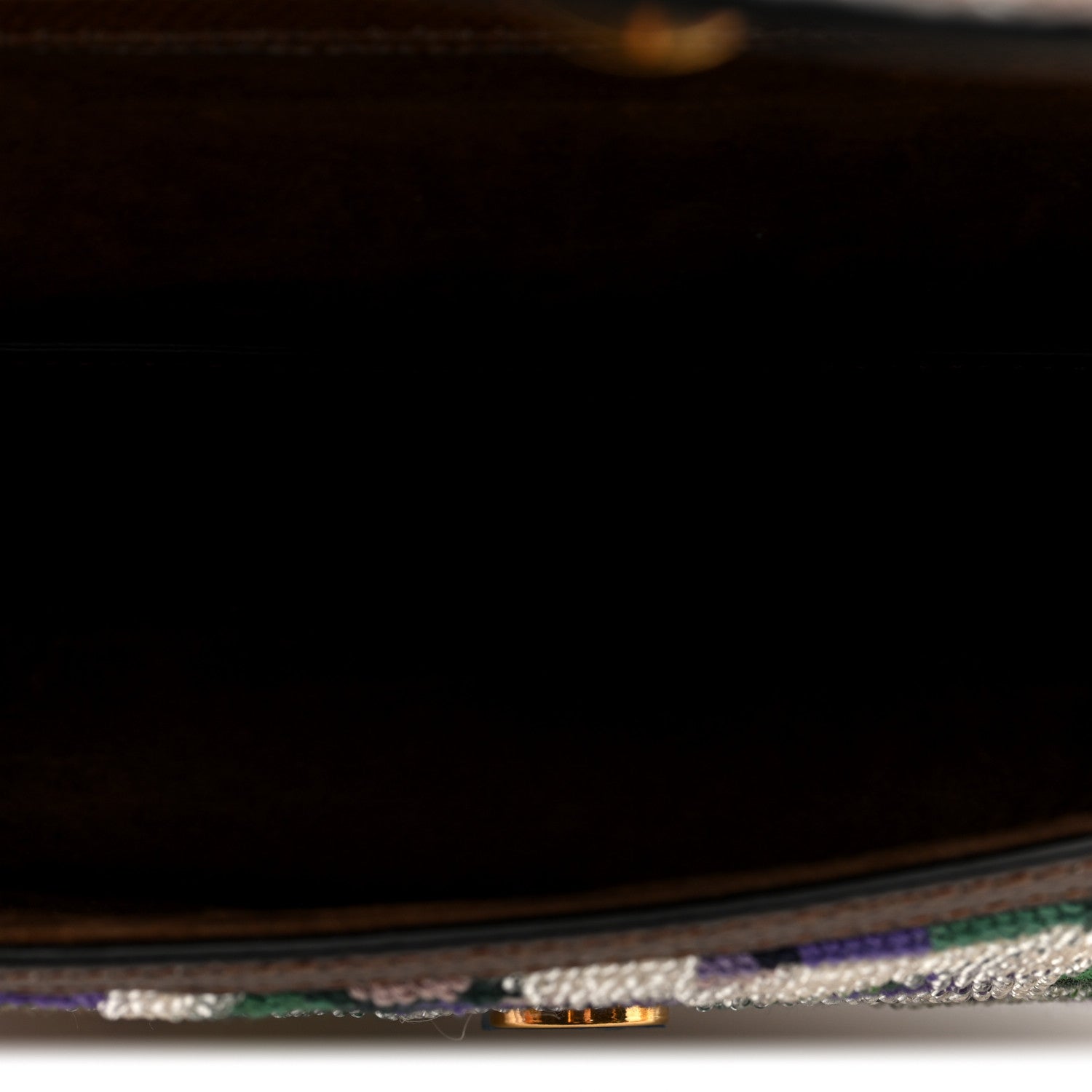 Valentino Garavani Fabric Crystal Embroidered Vlogo Small Loco Shoulder Bag Multicolor 5 of 9