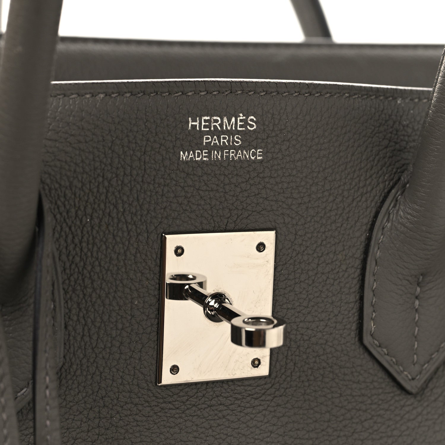 Hermes Togo BIRKIN 35 Gris Meyer 6 of 14