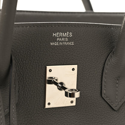 Hermes Togo BIRKIN 35 Gris Meyer 6 of 14
