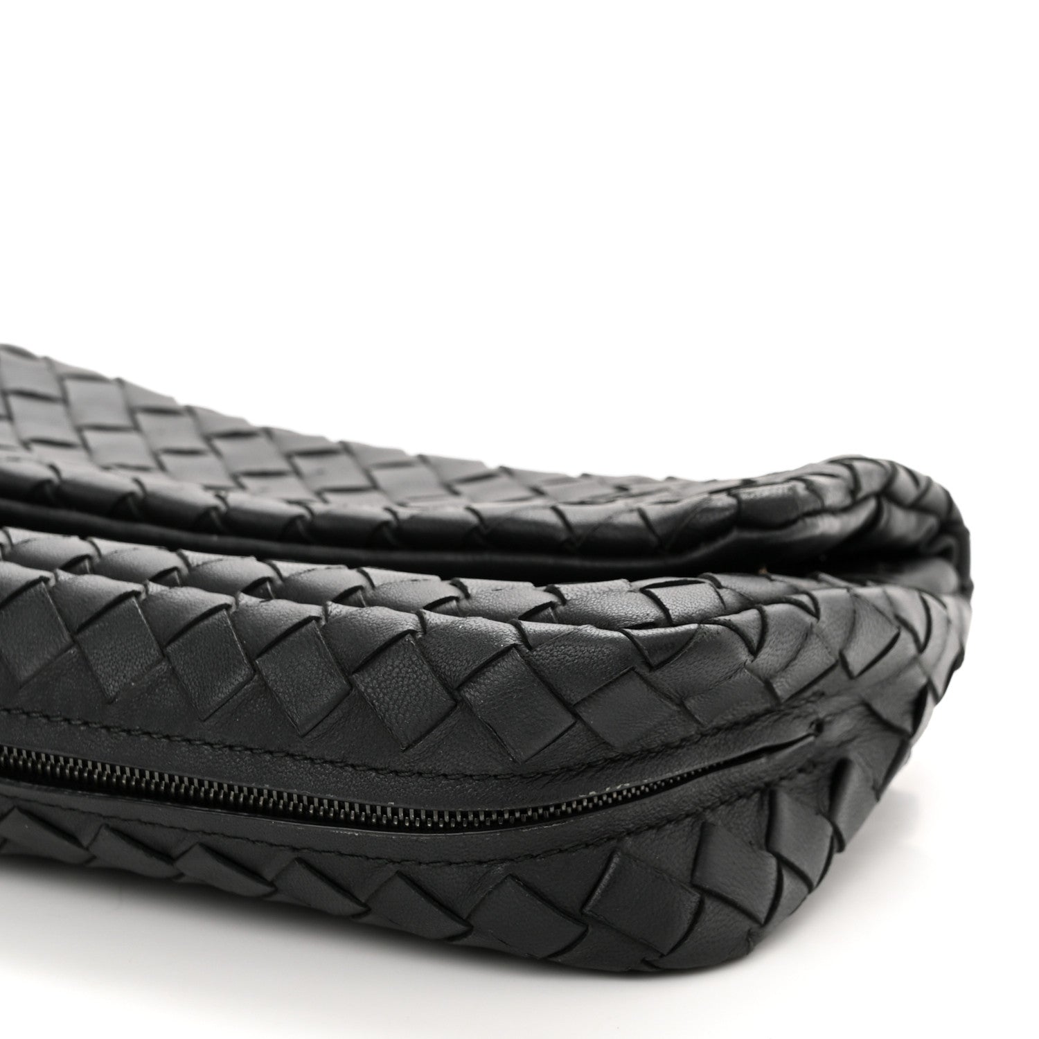 Bottega Veneta Nappa Intrecciato Small Chain Crossbody Black 11 of 11