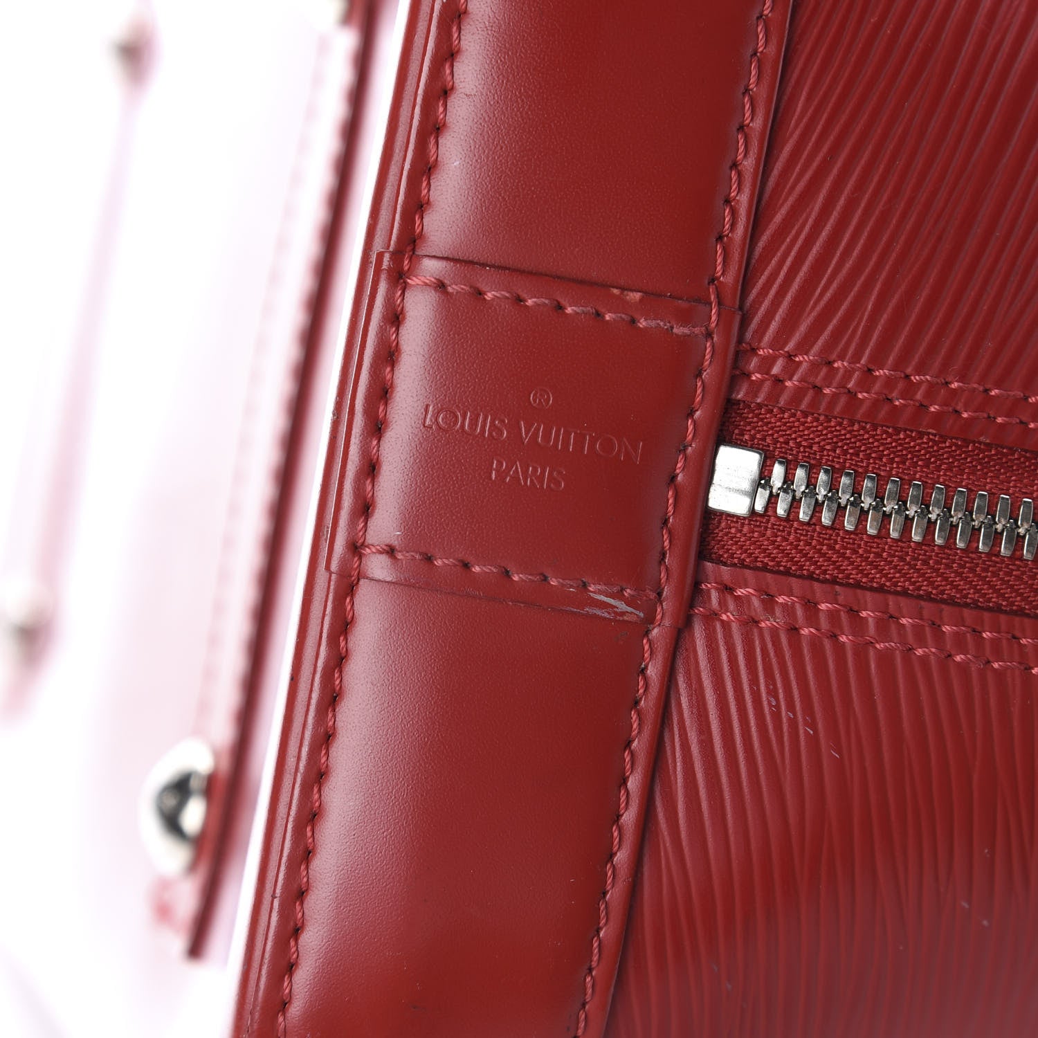 Louis Vuitton Epi Alma GM Carmine 8 of 8