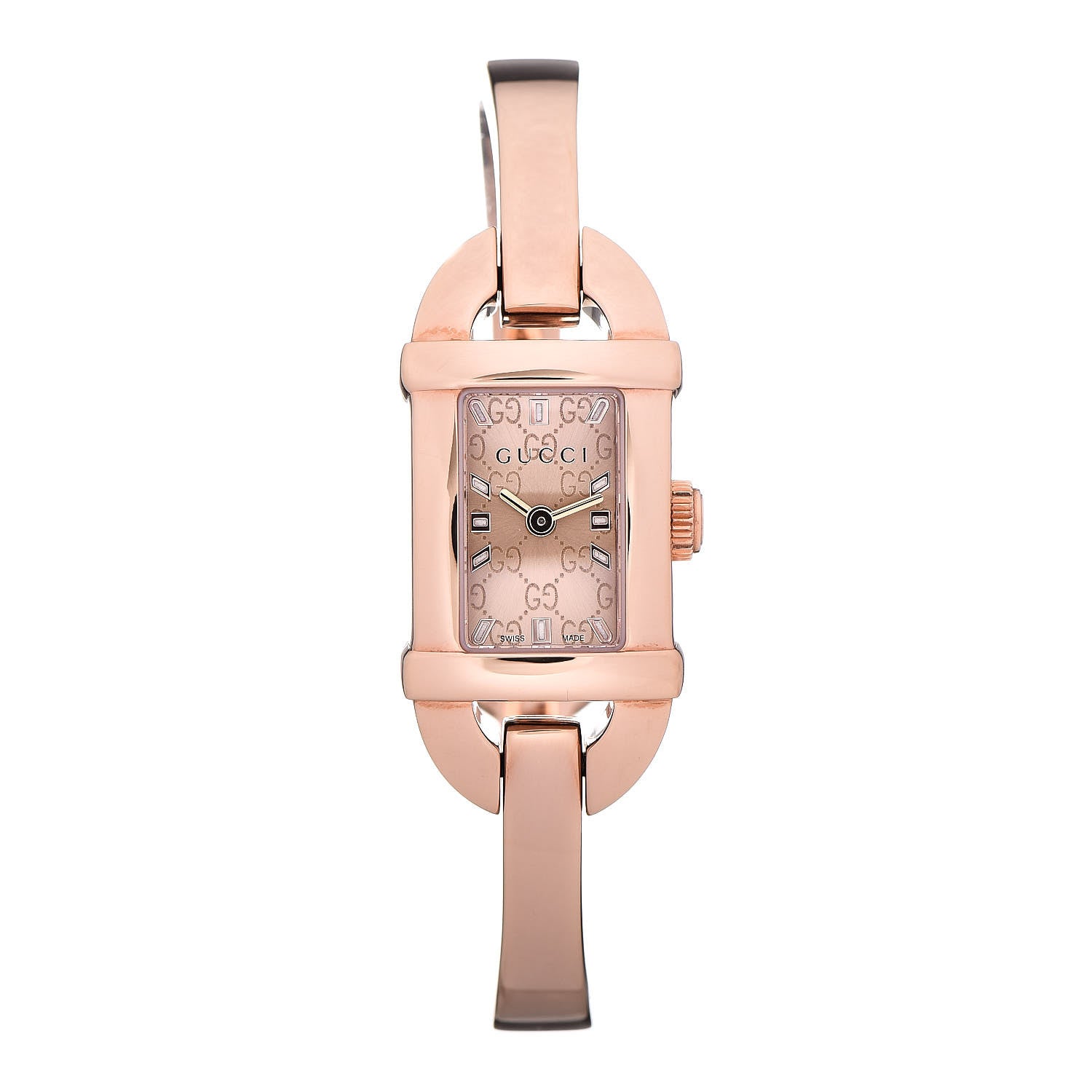 Gucci Stainless Steel 16mm 6800L Quartz Watch Rose 1 of 7