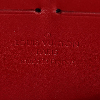 Louis Vuitton Vernis Rayures Zippy Wallet Pomme D'Amour 5 of 6