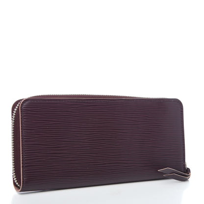 Louis Vuitton Epi Clemence Wallet Prune 2 of 6