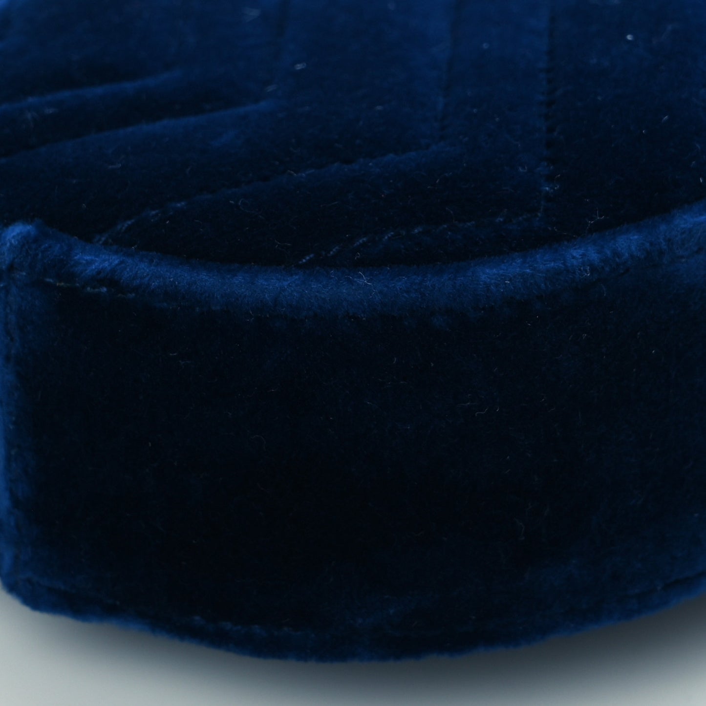 Velvet Matelasse GG Marmont Belt Bag 95 38 Cobalt Blue