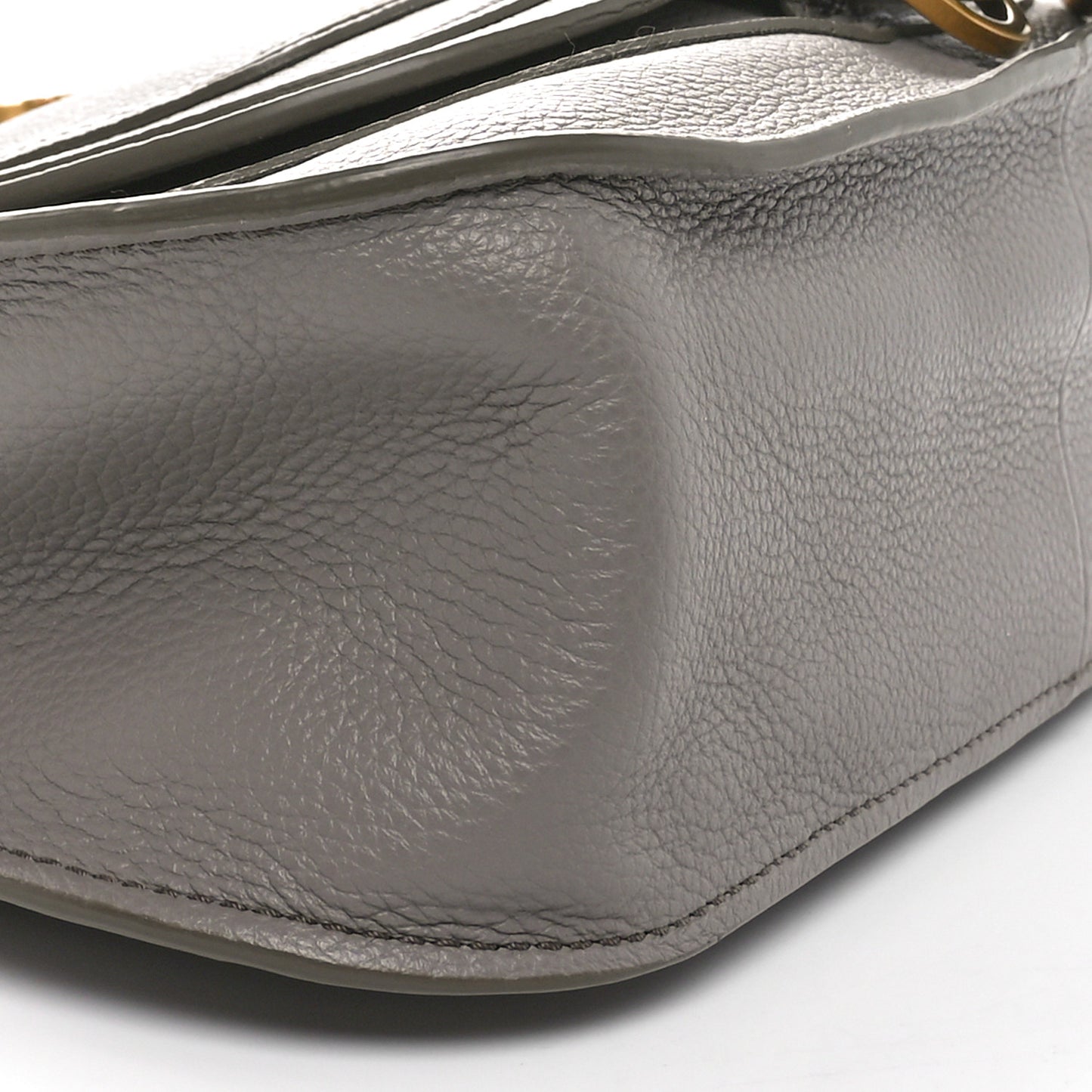 Calfskin Small Marcie Satchel Cashmere Grey