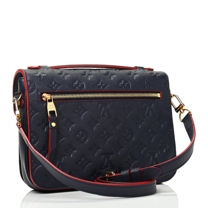 Louis Vuitton Empreinte Pochette Metis Marine Rouge 2 of 4