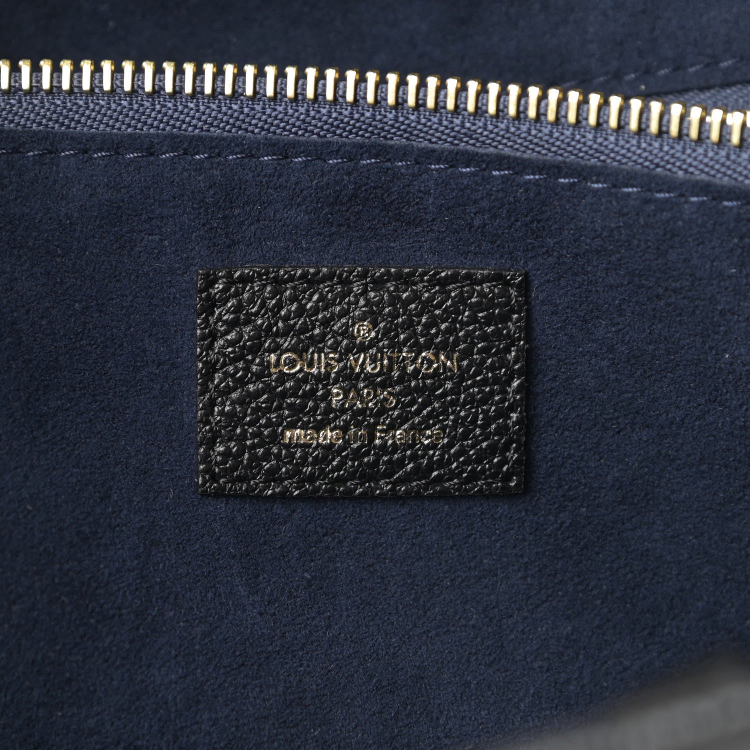Louis Vuitton Empreinte Monogram Giant Neverfull MM Black 6 of 10
