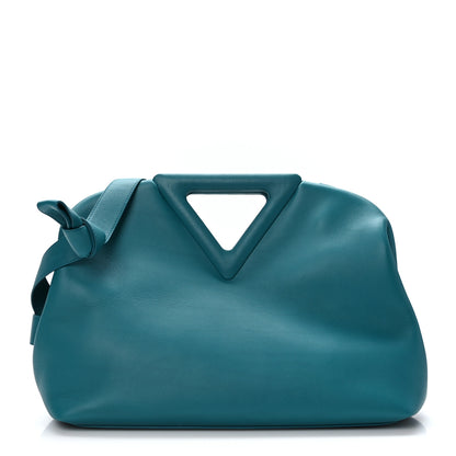 Bottega Veneta Calfskin Medium The Point Triangle Bag Mallard 1 of 9