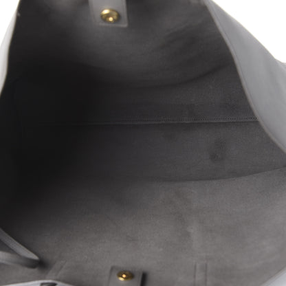 Saint Laurent Calfskin Large Shopping Tote Fog 4 of 11