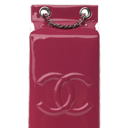 Chanel Patent Milk Carton Bag Dark Pink 6 of 9