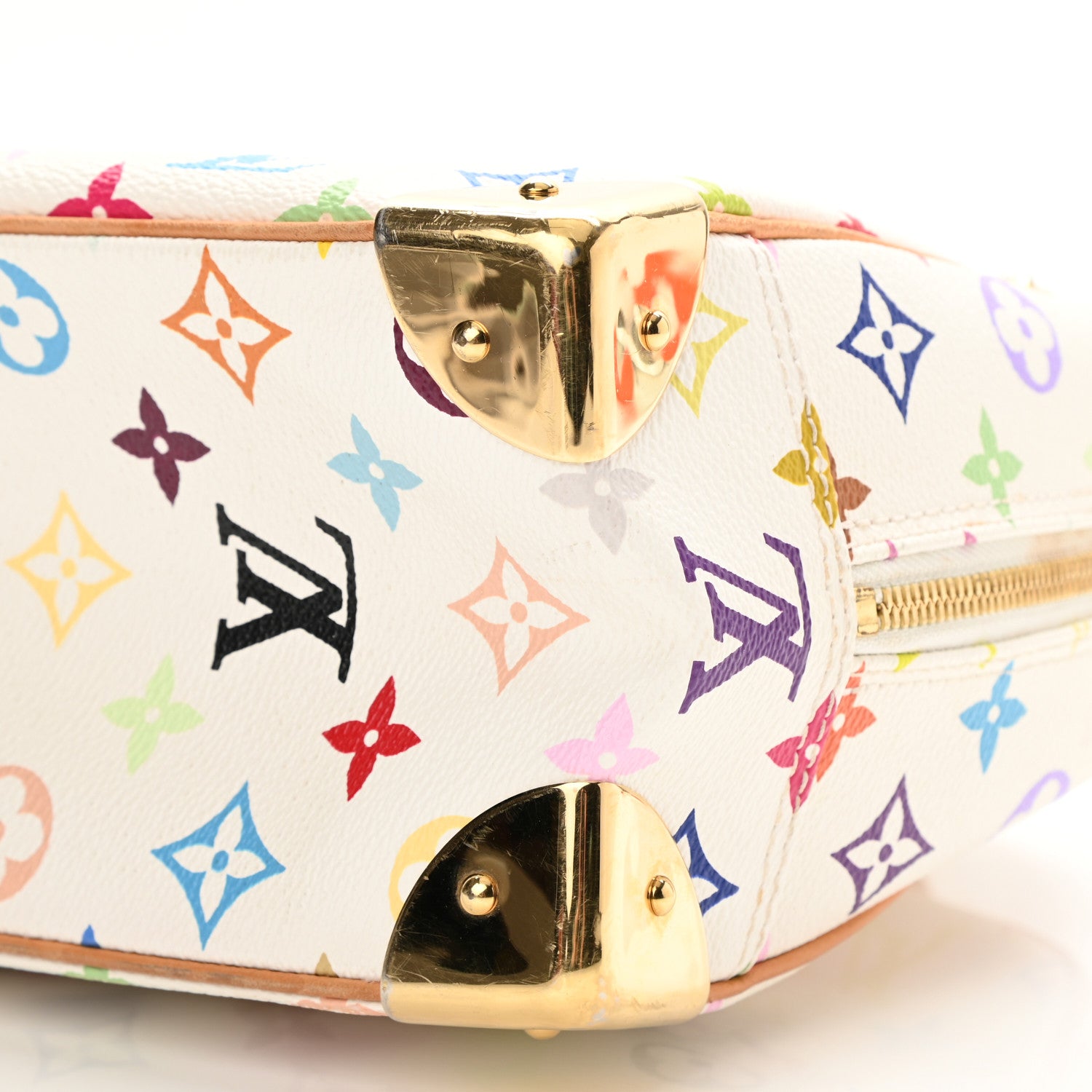 Louis Vuitton Monogram Multicolor Trouville White 10 of 14