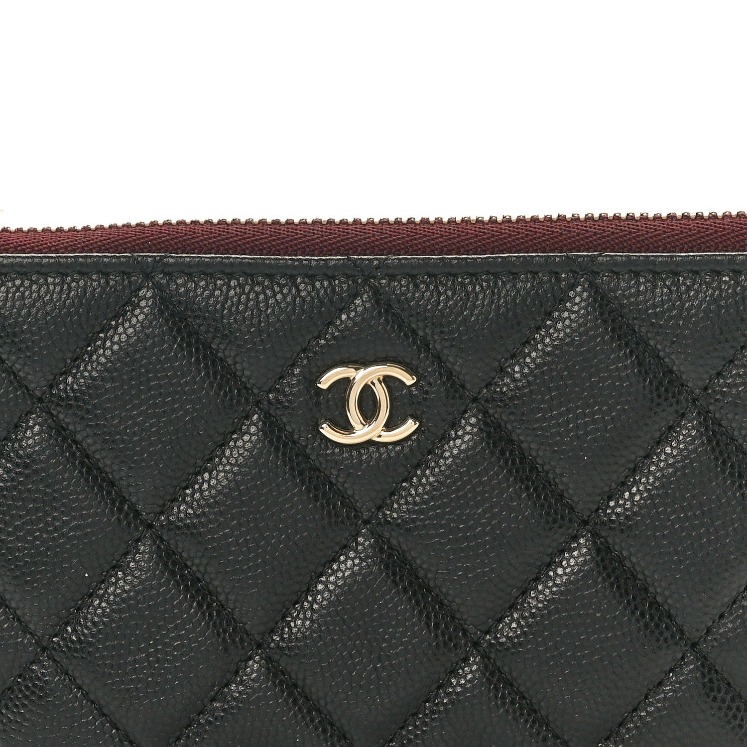 Chanel Caviar Quilted Small Pouch Black 8 of 8