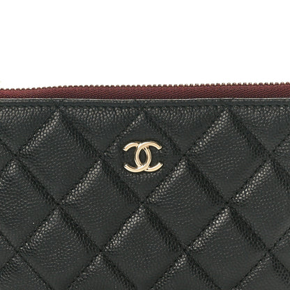Chanel Caviar Quilted Small Pouch Black 8 of 8