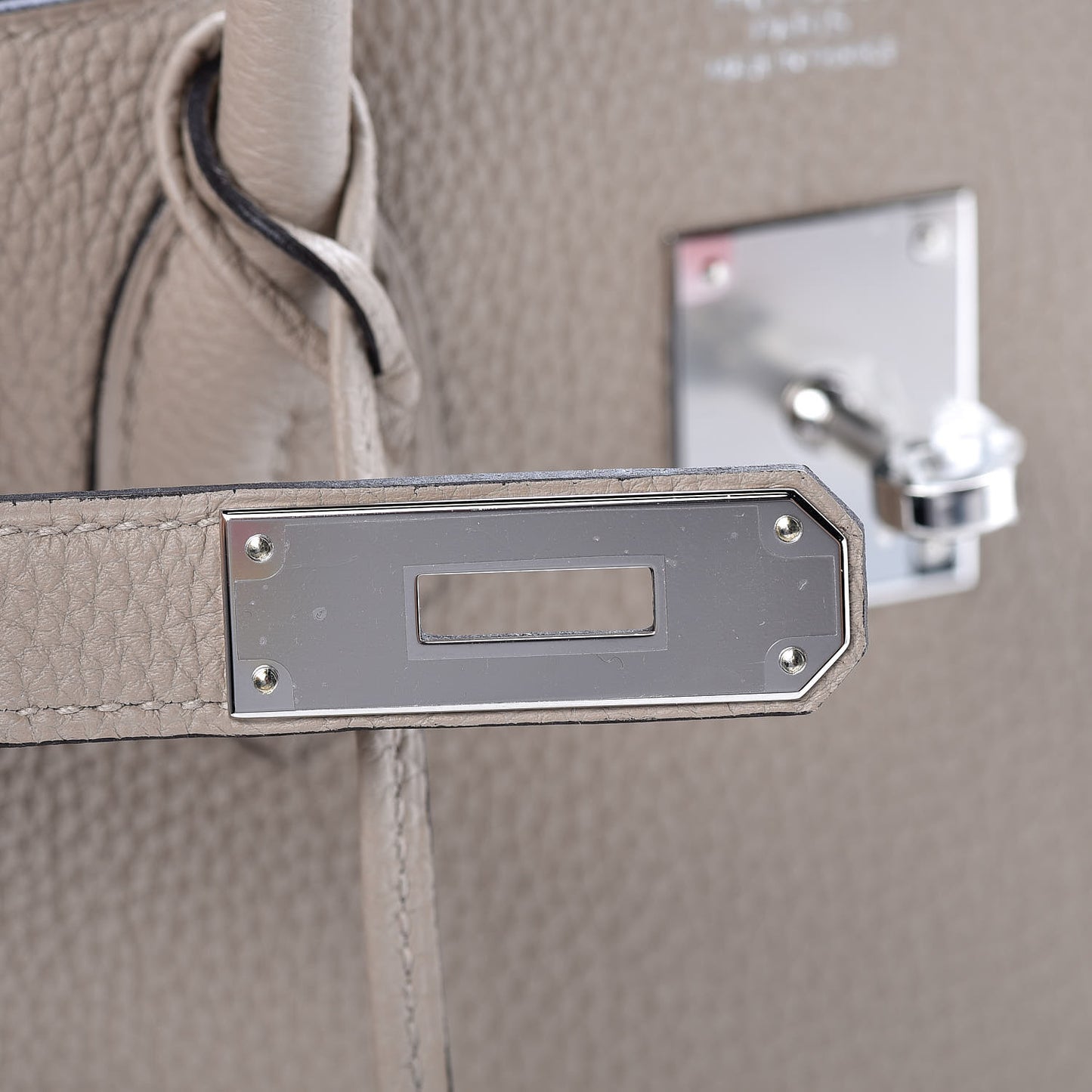 Togo Birkin 30 Gris Tourterelle