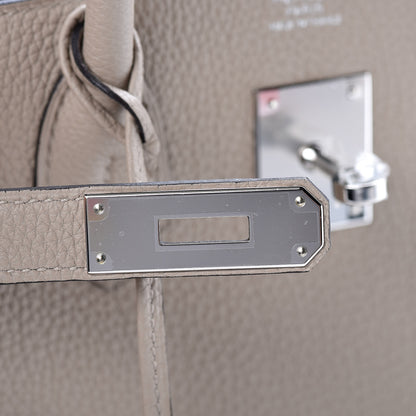 Hermes Togo Birkin 30 Gris Tourterelle 22 of 33