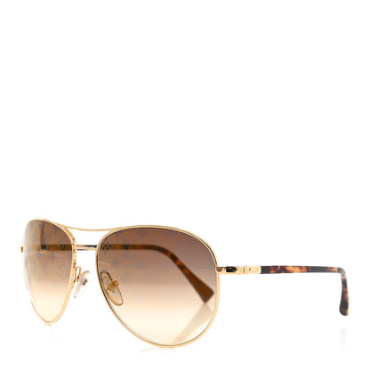 Louis Vuitton Conspiration Pilote Sunglasses Z0164U Gold 1 of 7
