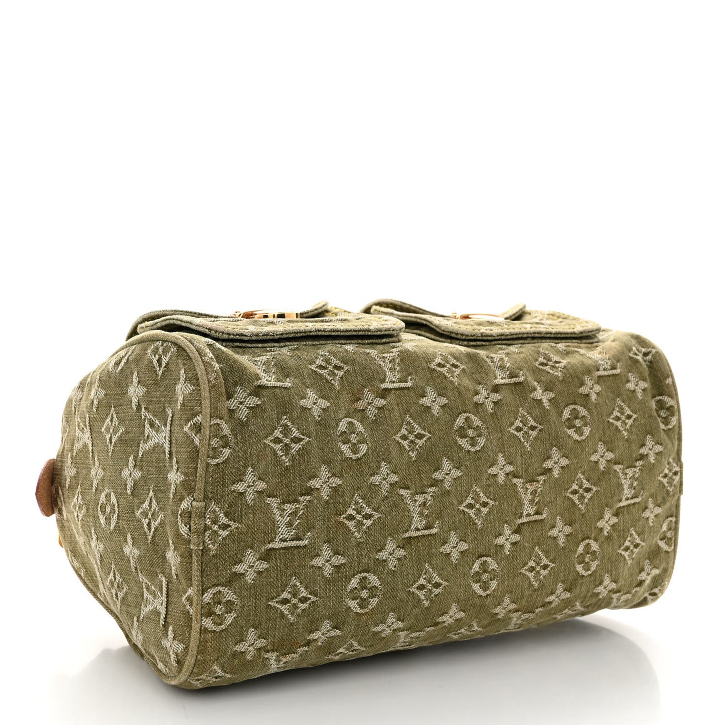 Monogram Denim Neo Speedy Lichen